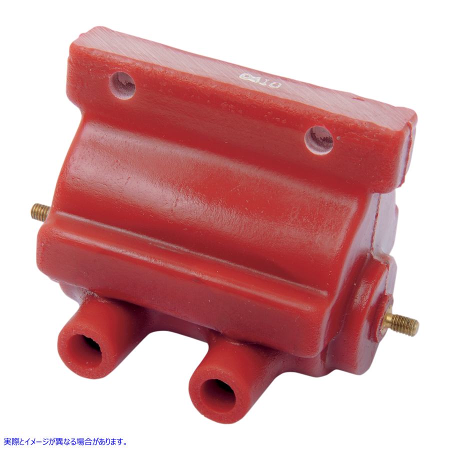 取寄せ イグニッションコイル - ハーレーダビッドソン - レッド アンドリュース Ignition Coil - Harley Davidson - Red 237240 21020205