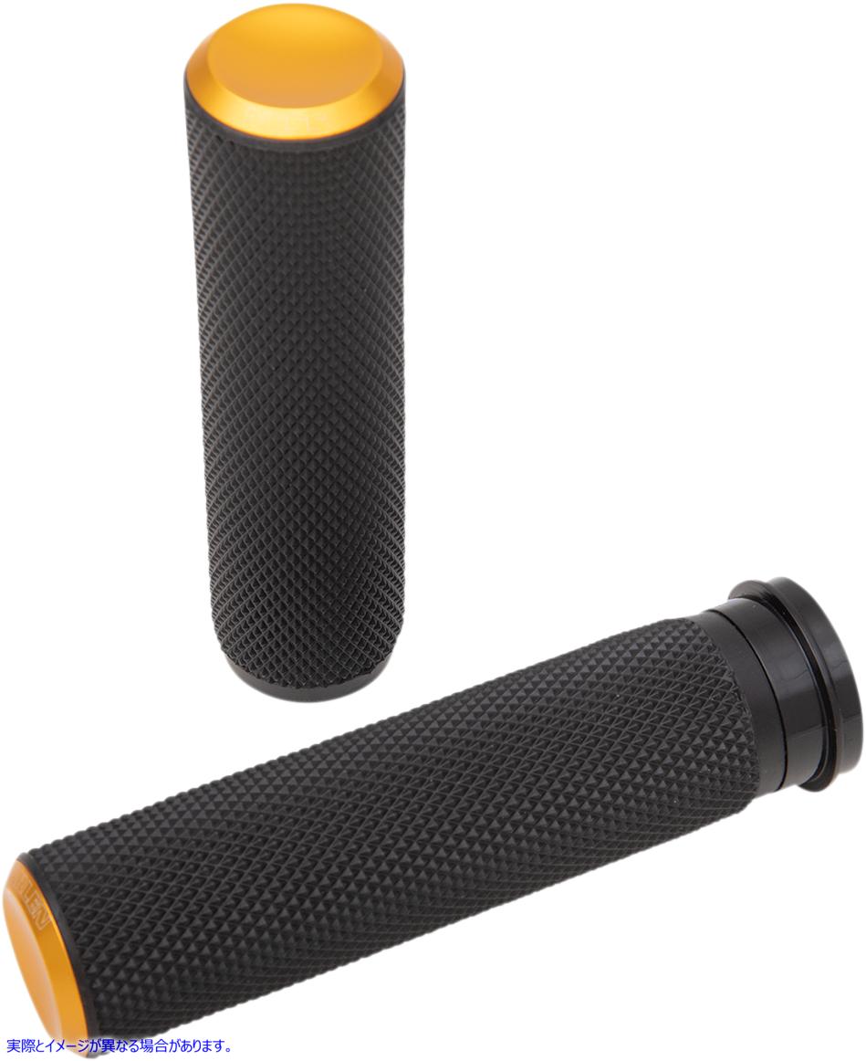 取寄せ ローレットグリップ - TBW - ゴールド アレンネス Knurled Grips - TBW - Gold 07-347 06302598