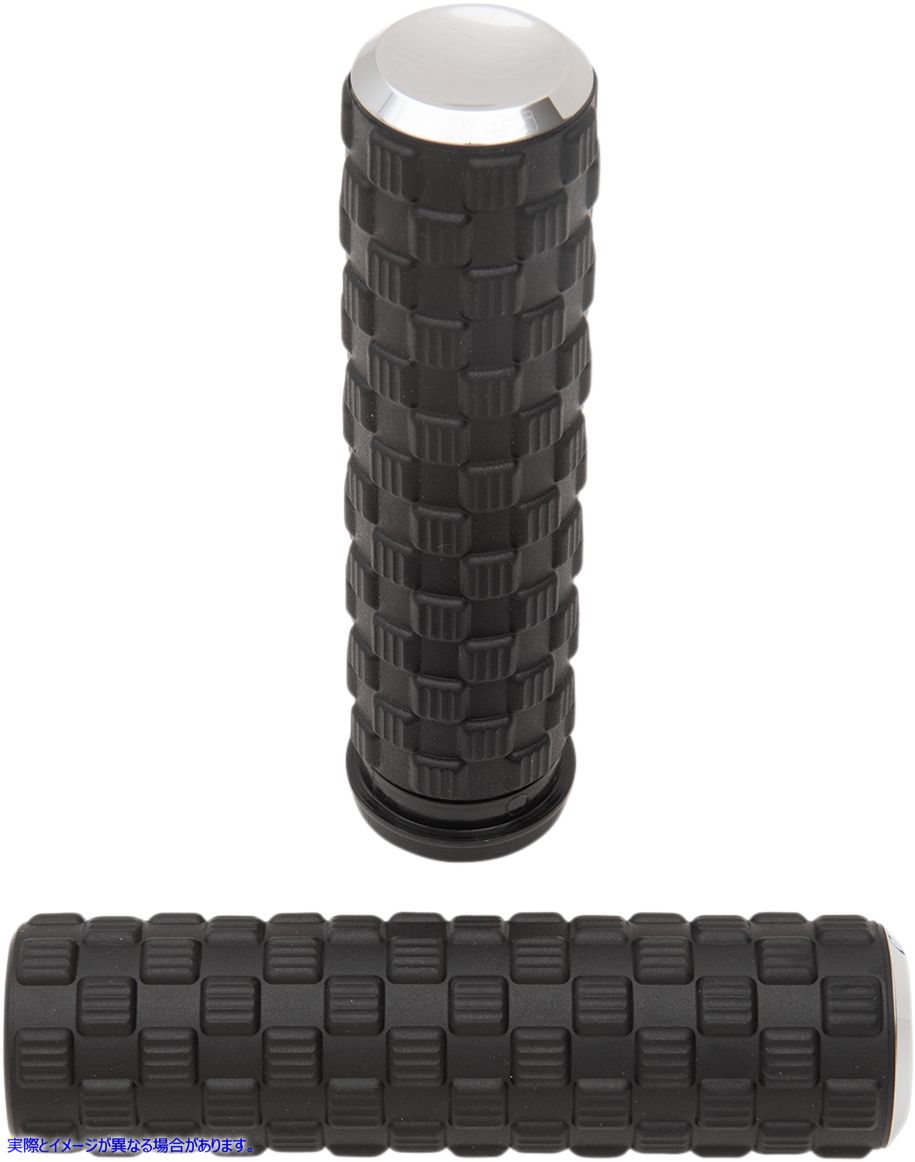 取寄せ Air Trax グリップ - TBW - クローム アレンネス Air Trax Grips - TBW - Chrome 07-353 06302602