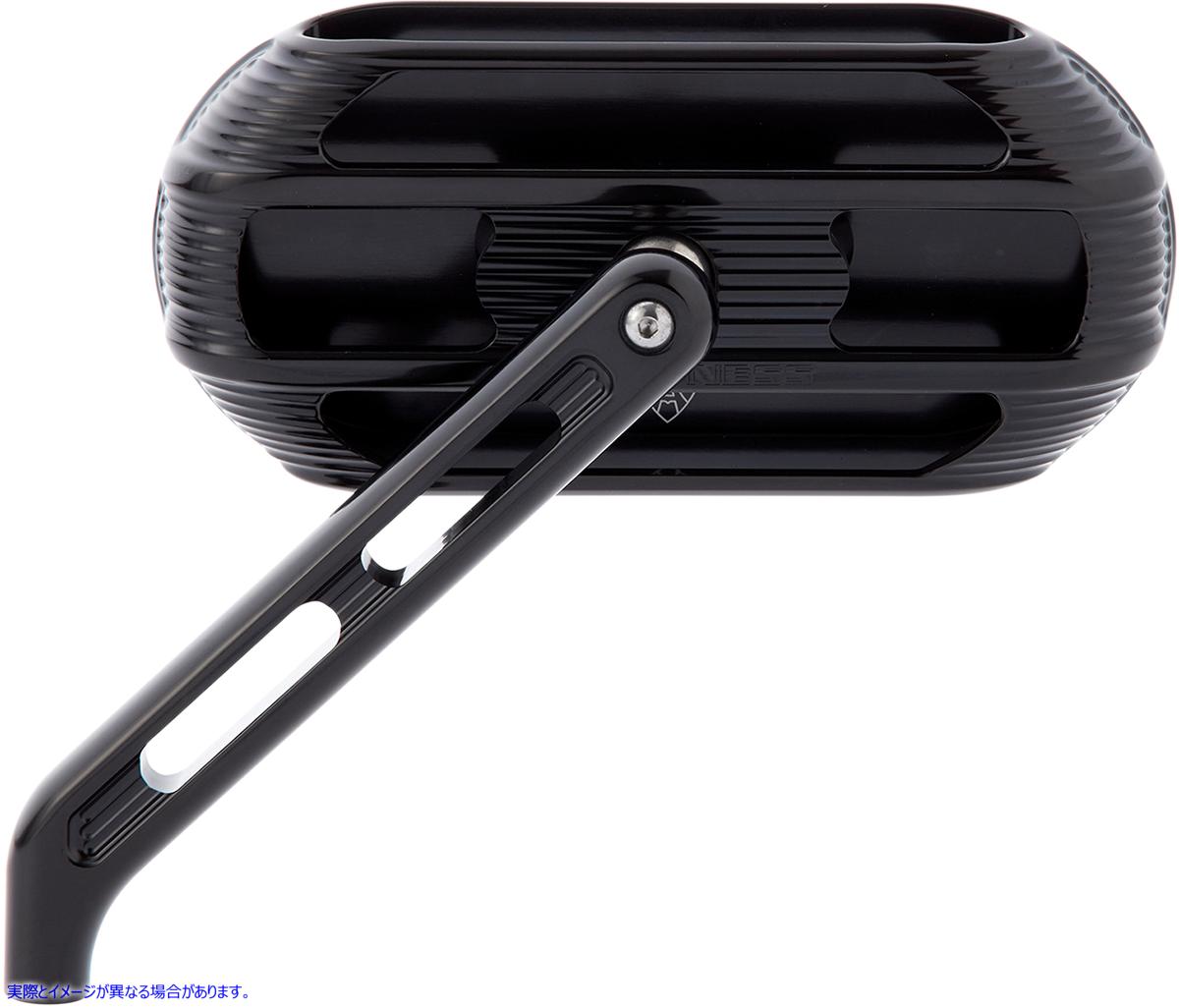 取寄せ ミラー - サイドキック - サイドビュー - オーバル - ブラック - 左 アレンネス Mirror - Sidekick - Side View - Oval - Black - Left 510-000 06401450