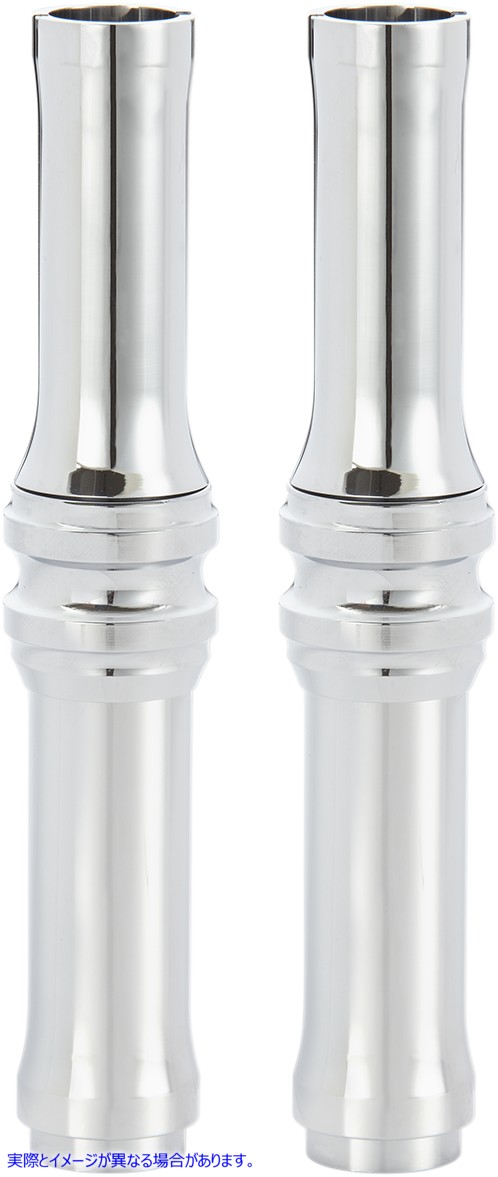 取寄せ プッシュロッドチューブカバーキット - 10ゲージR - クローム - M8 アレンネス Pushrod Tube Cover Kit - 10 GaugeR - Chrome - M8 03-642 09280089