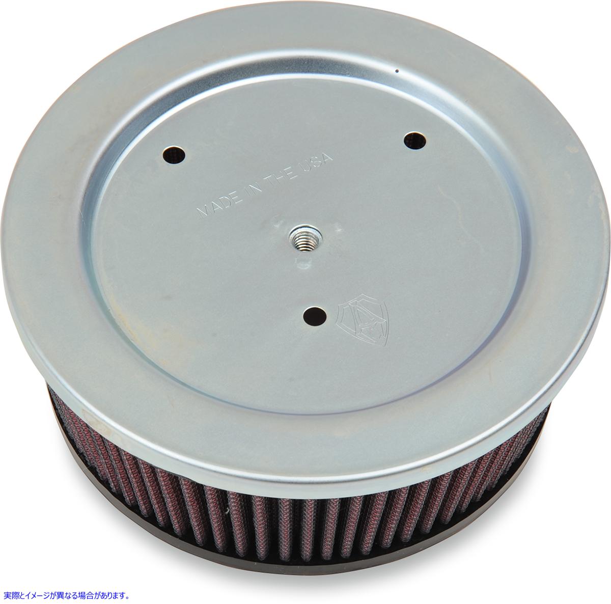 取寄せ 交換用ビッグサッカー ステージII エアフィルター - ダイナ/ソフテイル/ツーリング/トライク アレンネス Replacement Big Sucker Stage II Air Filter - Dyna/Softail/Touring/Trike 18-081 10100361