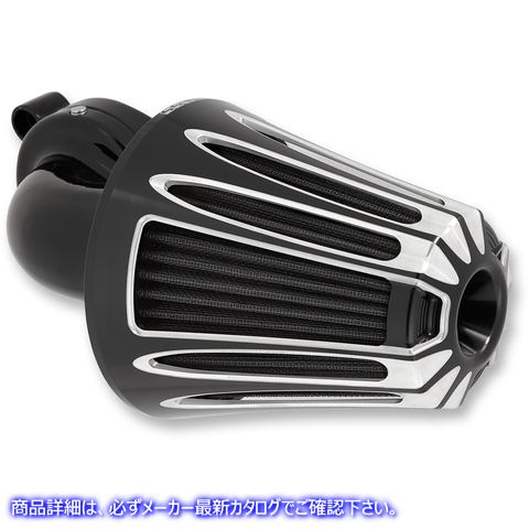 取寄せ カバー付きモンスターサッカーエアクリーナーキット - ディープカット アレンネス Monster Sucker? Air Cleaner Kit - Black 81-004 10102106