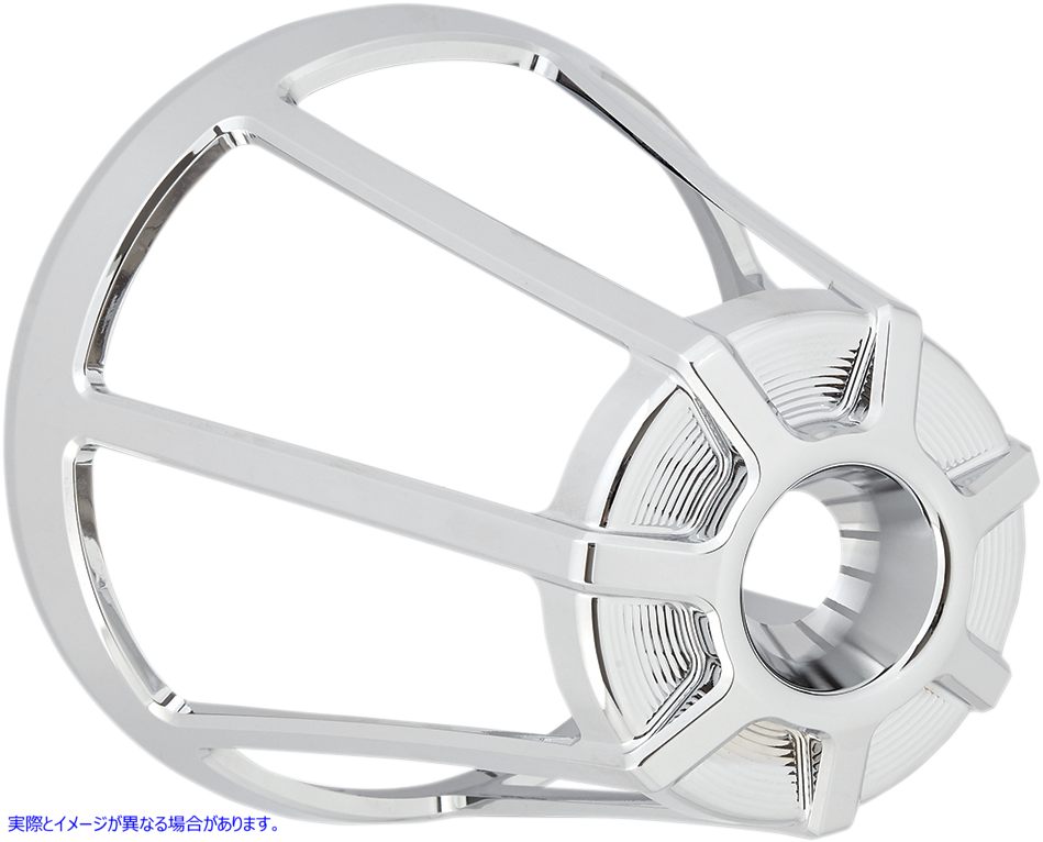 取寄せ モンスターサッカー エアクリーナーカバー - ベベル - クローム アレンネス Monster Sucker Air Cleaner Cover - Beveled - Chrome 81-105 10140253