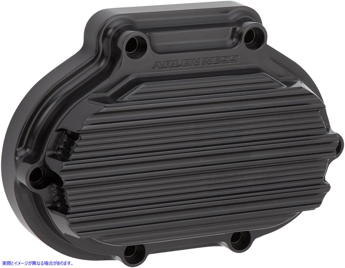 取寄せ トランスミッションカバー - ケーブル - ブラック - ビッグツイン アレンネス Transmission Cover - Cable - Black - Big Twin 03-814 11050242