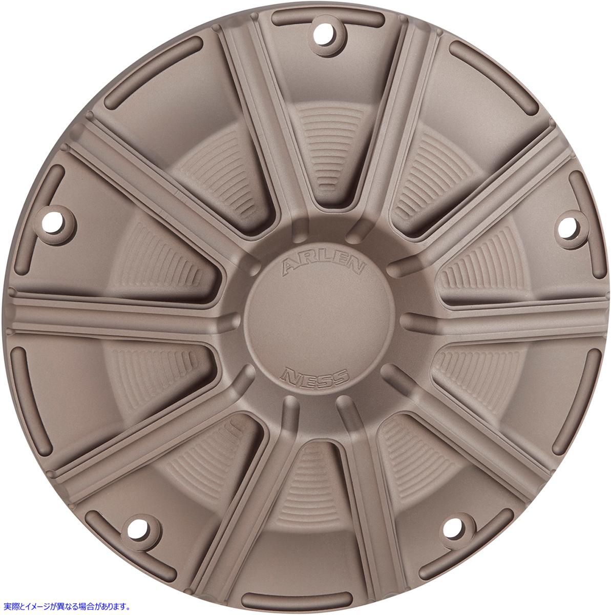 取寄せ 10ゲージダービーカバー - チタン - ツーリング/トライク アレンネス 10-Gauge Derby Cover - Titanium - Touring/Trike 700-007 11070652