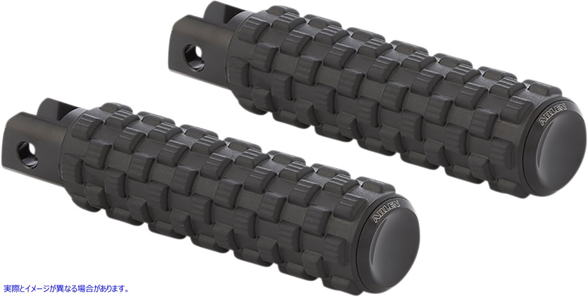 取寄せ エアトラックス フットペグ - ブラック - FL/FX 18-24 アレンネス Air Trax Footpegs - Black - FL/FX '18-'24 07-956 16201979