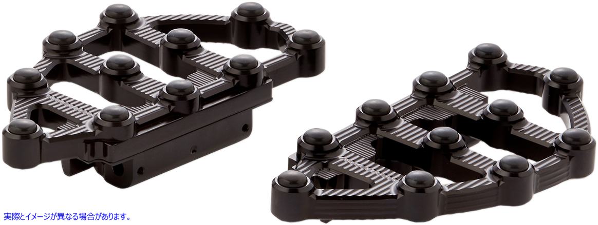 取寄せ MX パッセンジャーフロアボード - ブラック アレンネス MX Passenger Floorboards - Black 06-896 16210947