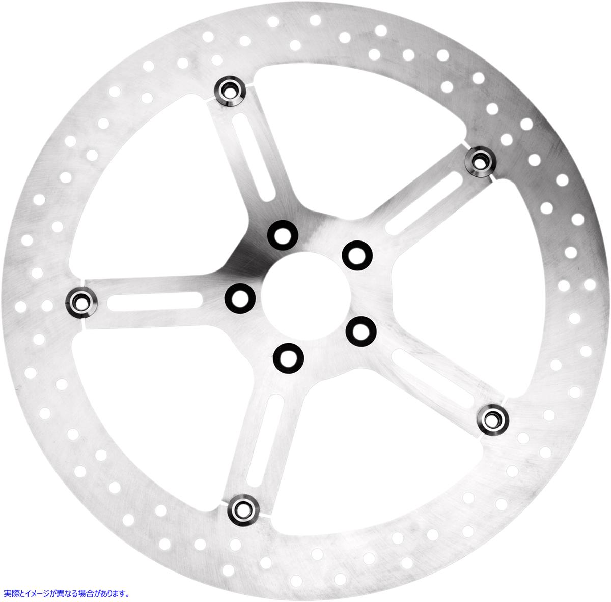取寄せ 大型ブレーキローター - 15インチ - フロント左 - ハーレーダビッドソン アレンネス Big Brake Rotor - 15 - Front Left - Harley-Davidson 02-965 17102392