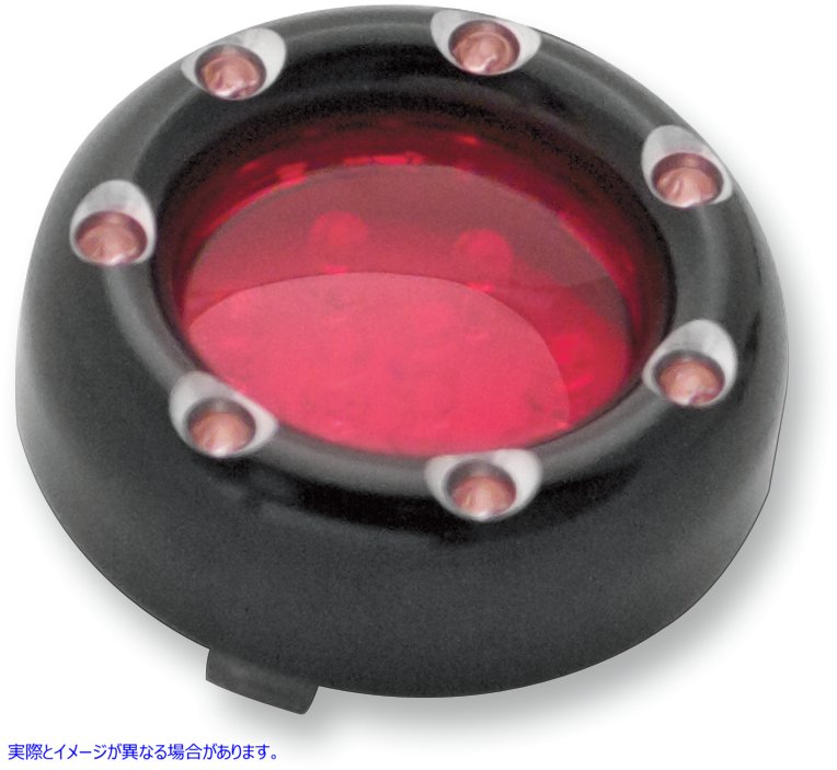 取寄せ 純正ターンシグナルハウジング用LEDライトキット - レッド/レッド - ブラック アレンネス LED Light Kit for Factory Turn Signal Housing - Red/Red - Black 12-755 20400851