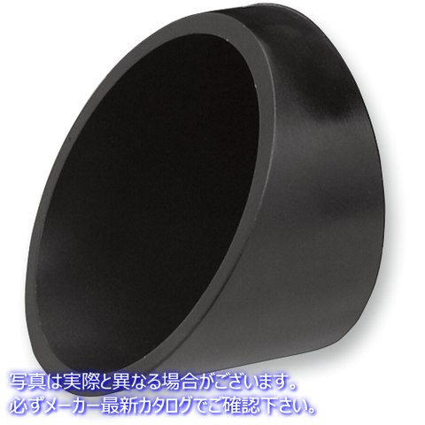 取寄せ 3インチエンドキャップ - ブラック - スラッシュカット バッサーニエキゾースト 3 Endcap - Black - Slashcut BE30SB 18600625