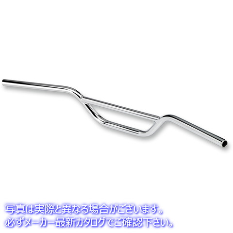 取寄せ ハンドルバー - モト - 7/8インチ - クローム ビルトウェル Handlebar - Moto - 7/8 - Chrome 6116-1052 06013030