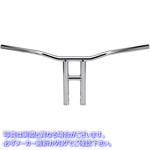 取寄せ ハンドルバー - タイソン XL - 12インチ - クローム ビルトウェル Handlebar - Tyson XL - 12 - Chrome 6242-1053 06014400