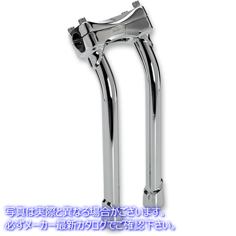 取寄せ ライザー - マードック - プルバック - 12インチ - クローム ビルトウェル Risers - Murdock - Pullback - 12 - Chrome 6404-105-12 06020898