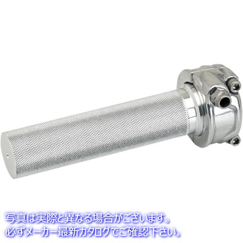 取寄せ スロットル - シングルケーブル - ウイスキー - ポリッシュ ビルトウェル Throttle - Single Cable - Whiskey - Polished 6601-303-01 06320626