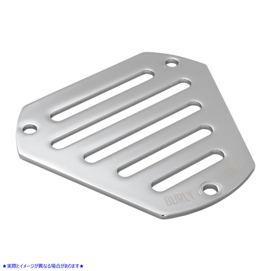 取寄せ 交換用のフェイスプレート - スロット付き バーリーブランド Replacement Face Plate - Hex Slotted - Chrome 0206-0179-CH 10102337