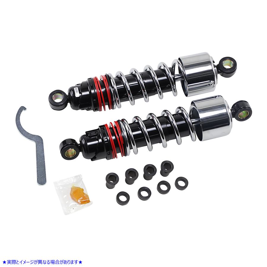 取寄せ スラマー プラス ショック - クローム - XL バーリーブランド Slammer Plus Shocks - Chrome - XL B28-1205 13101967