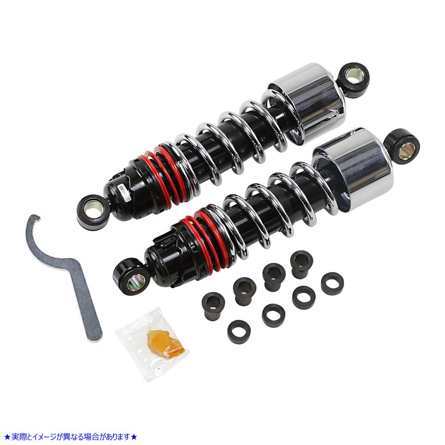 取寄せ スラマー プラス ショック - クローム - XL バーリーブランド Slammer Plus Shocks - Chrome - XL B28-1206 13101969