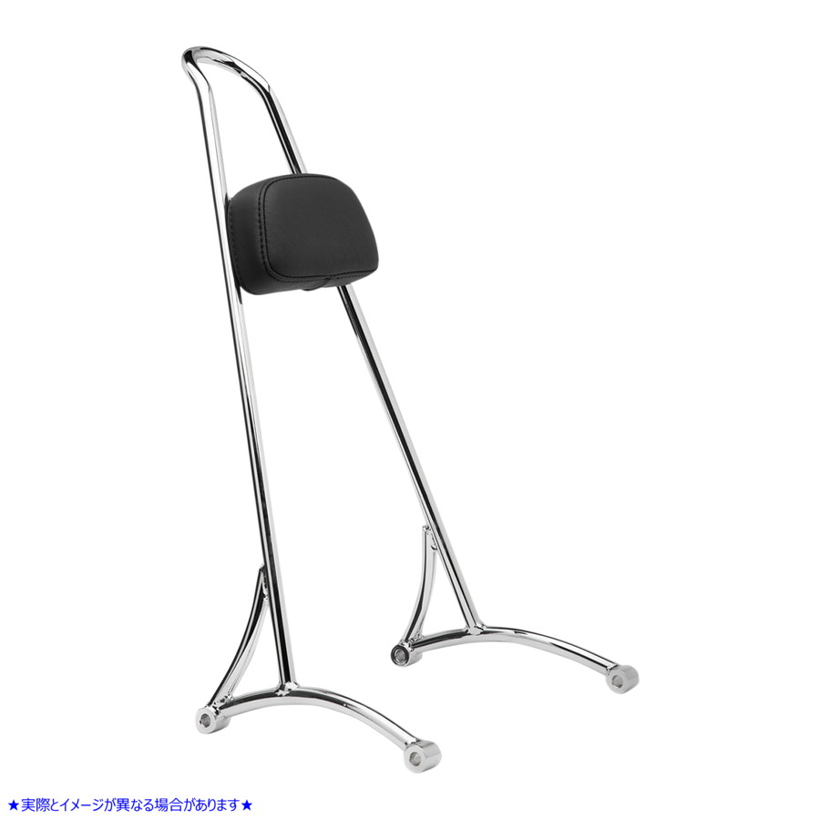 取寄せ トールシシーバー - クローム バーリーブランド Tall Sissy Bar - Chrome B13-1501C 15010514