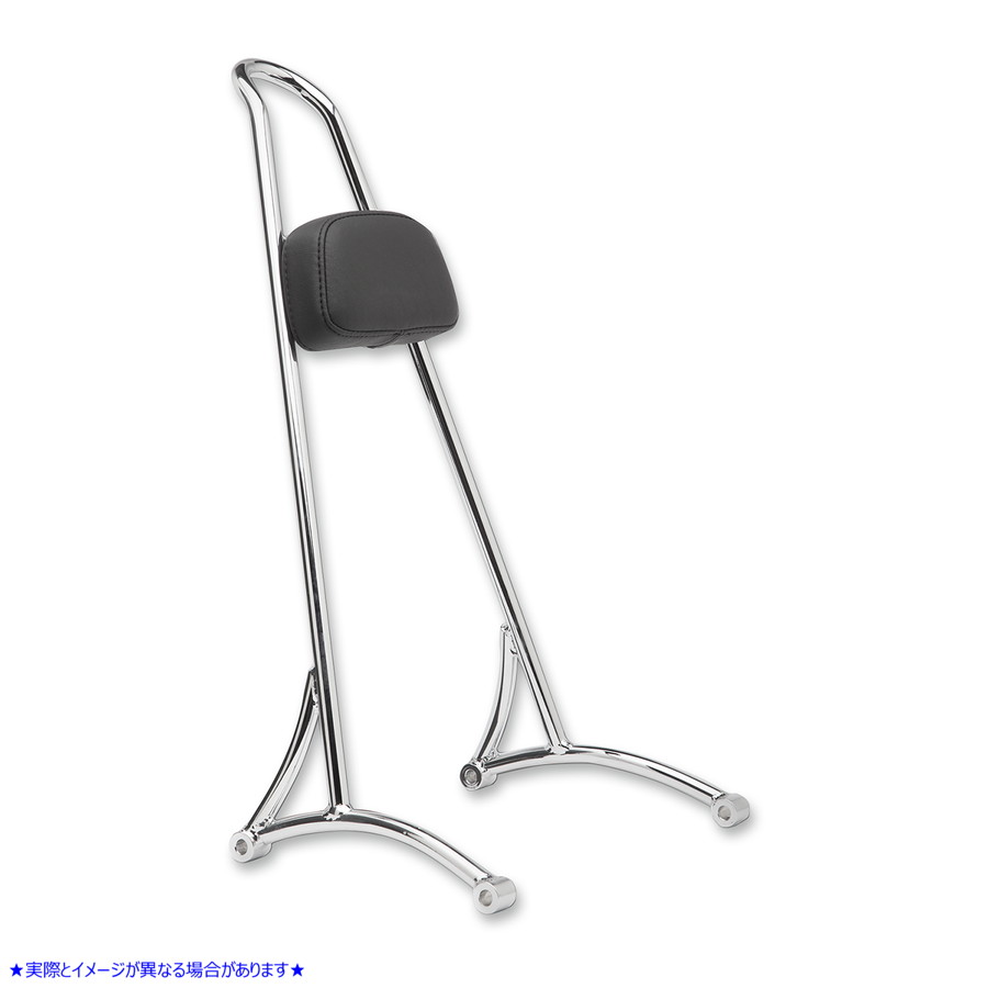 取寄せ トールシシーバー - クローム バーリーブランド Tall Sissy Bar - Chrome B13-1503C 15010566