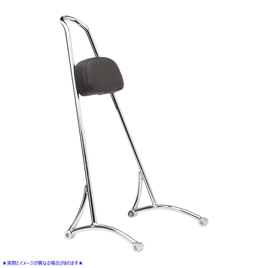 取寄せ トールシシーバー - クローム バーリーブランド Tall Sissy Bar - Chrome B13-1505C 15010586