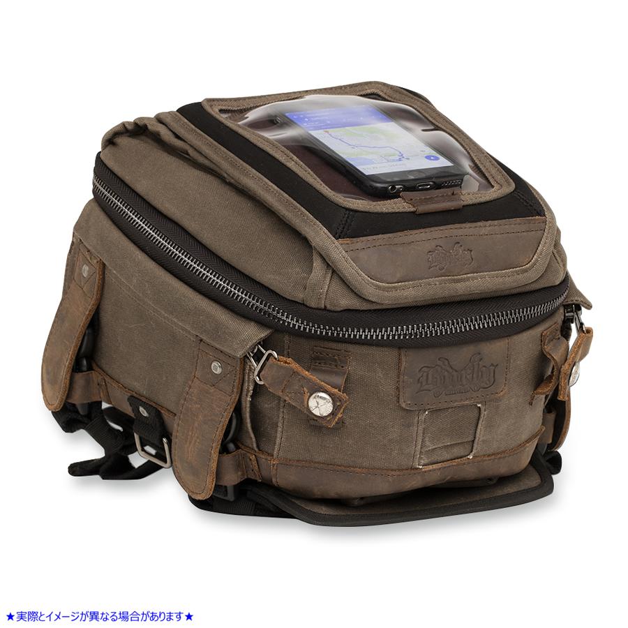 取寄せ タンクテールバッグ - ダークオーク バーリーブランド Tank Tail Bag - Dark Oak B15-1010D 35020260