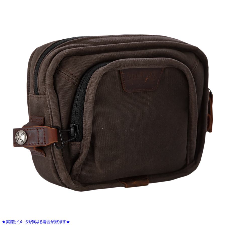 取寄せ ハンドルバーバッグ - ダークオーク バーリーブランド Handlebar Bag - Dark Oak B15-1012D 35100097