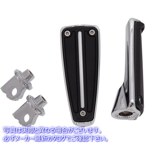 取寄せ フットペグレール（マウント付き） シロ FOOTPEG RAIL W/MNT CHR 61002 16201478