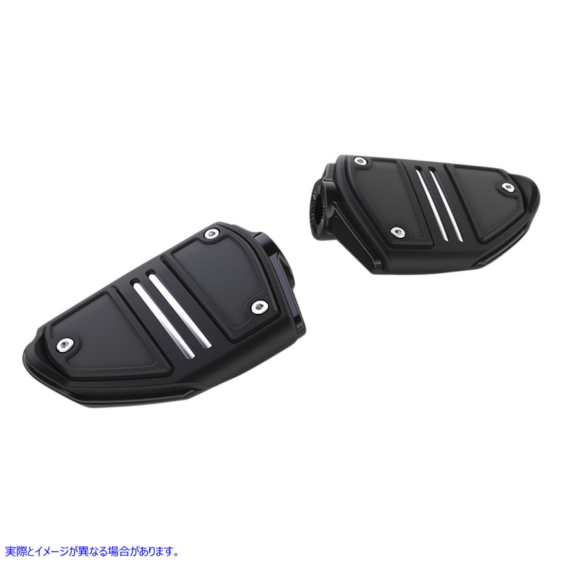 取寄せ ツインレールフットペグ - ブラック シロ Twin Rail Footpeg - Black 61420 16201864