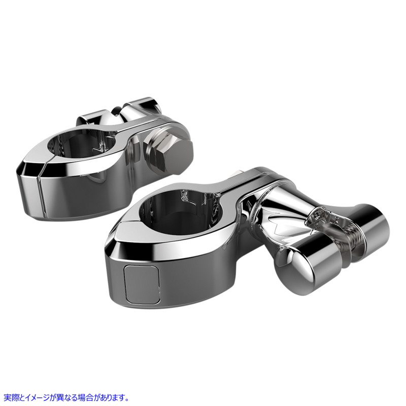 取寄せ ピンレスクレビスクランプ - クローム シロ Pinless Clevis Clamp - Chrome 60002 16240298
