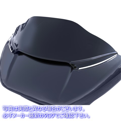 取寄せ LED ウインドシールドトリム - 15-20 FLTR - ブラック シロ LED Windshield Trim - 15-20 FLTR - Black 11051 20402216