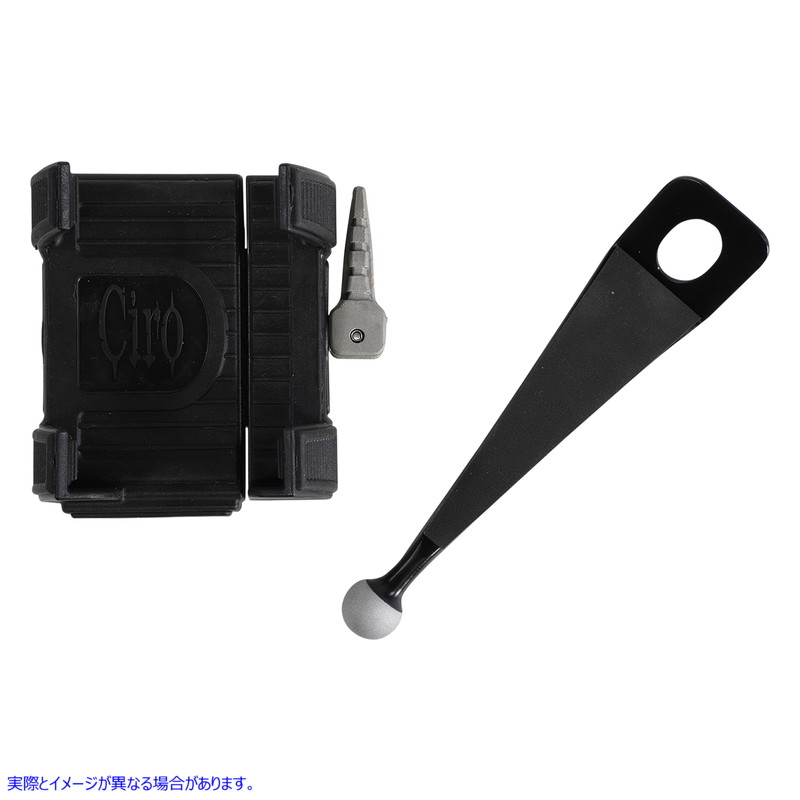 取寄せ スマートフォン/GPSホルダー - 充電器なし - ブラック シロ Smartphone/GPS Holder - without Charger - Black 50317 44020605