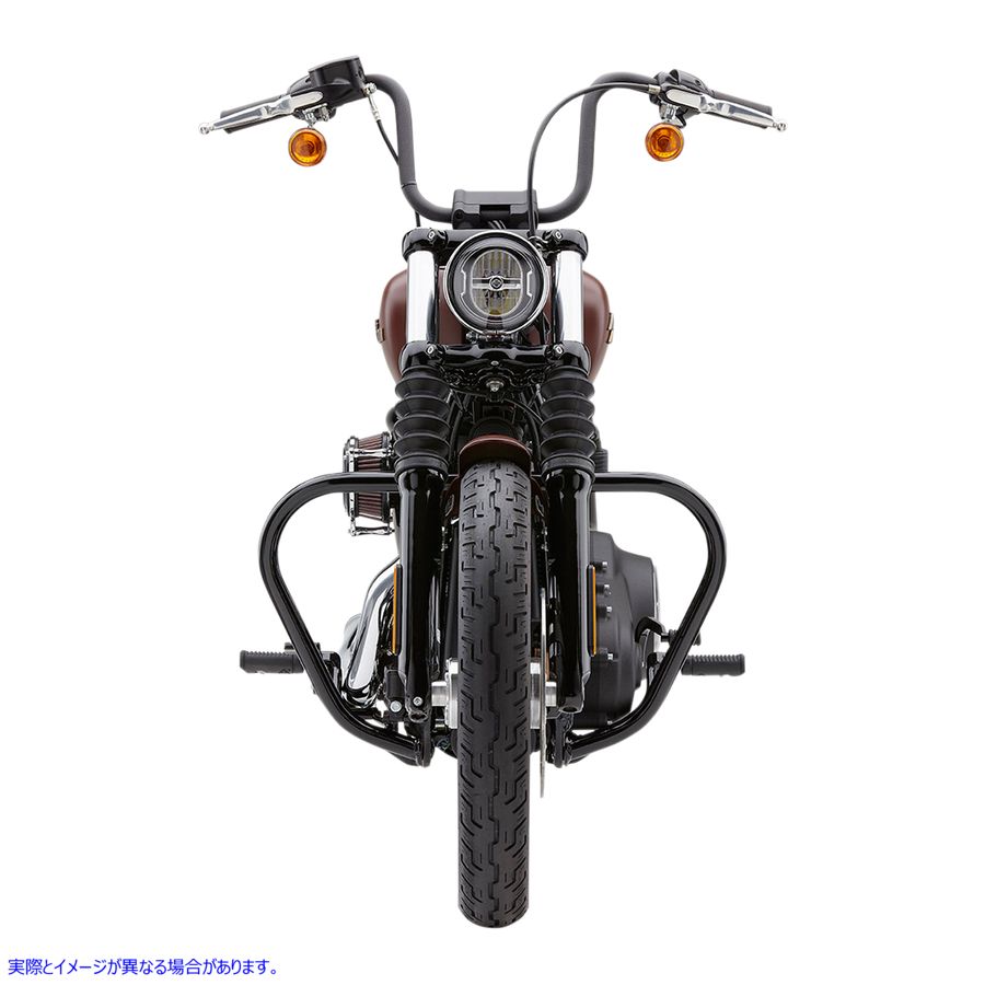 取寄せ フリーウェイバー - ブラック - ソフテイル コブラ Freeway Bar - Black - Softail 601-2107B 05051669