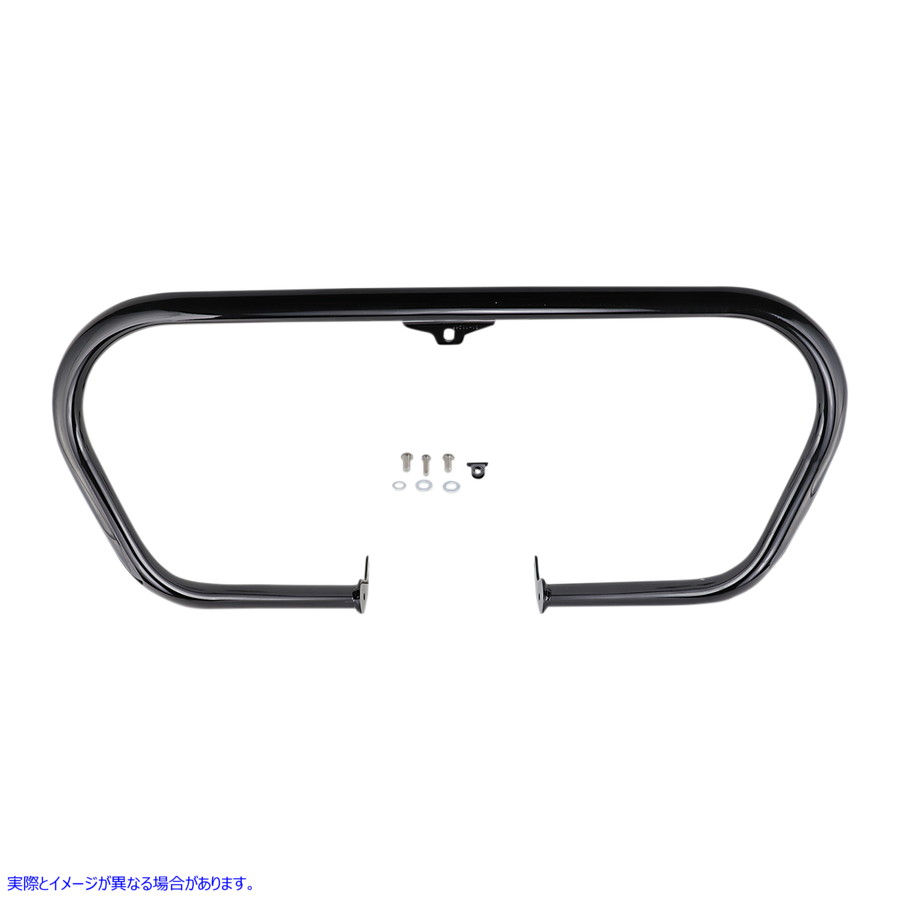 取寄せ Vベンドフリーウェイバー - ブラック - ソフテイル コブラ V-Bend Freeway Bar - Black - Softail 601-2108B 05051827