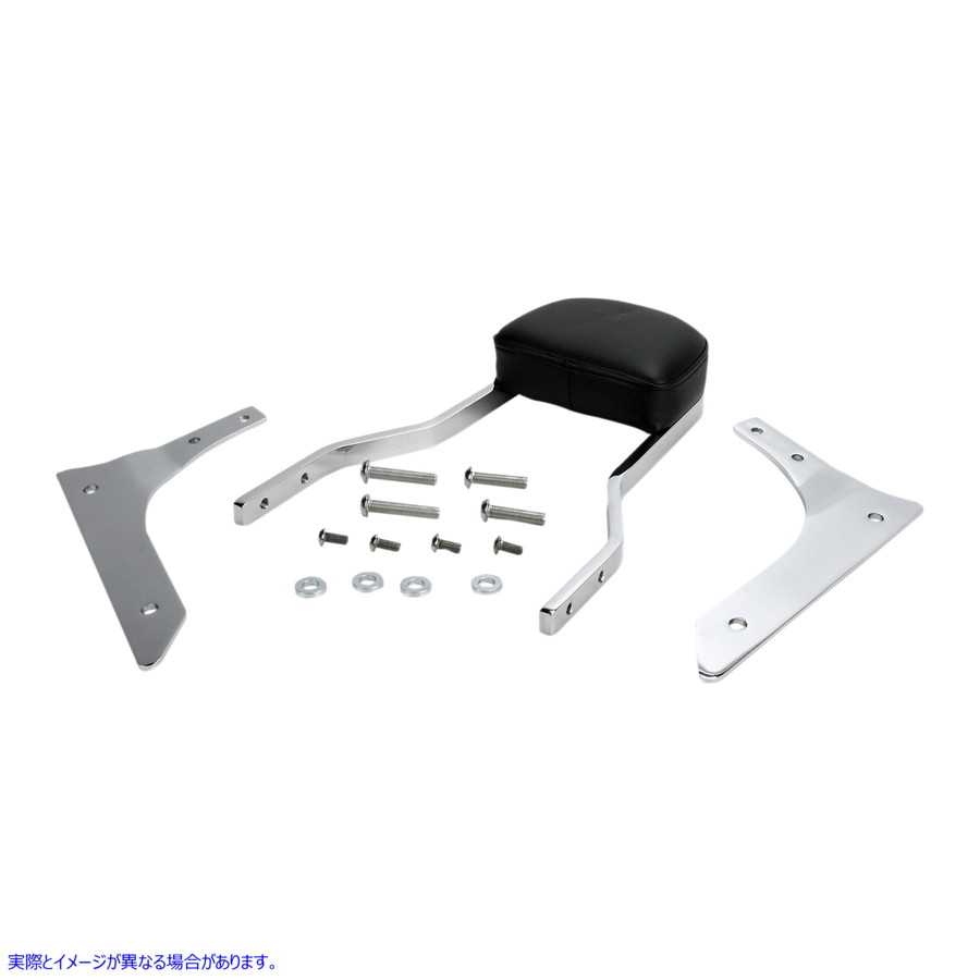 取寄せ Square Sissy Barキット - 短い コブラ Sissy Bar - Short - 750 Aero 02-5618 15010005