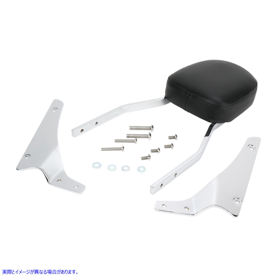 取寄せ Square Sissy Barキット - 標準 コブラ Sissy Bar - Standard - VTX1300R/S 02-5161 15010138