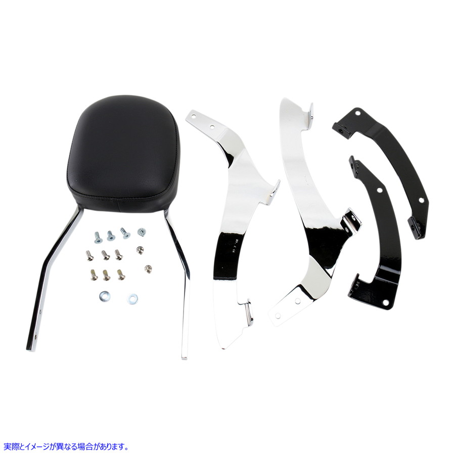 取寄せ Square Sissy Barキット - 短い コブラ Sissy Bar - Short - VT1300CS 02-5634 15010347