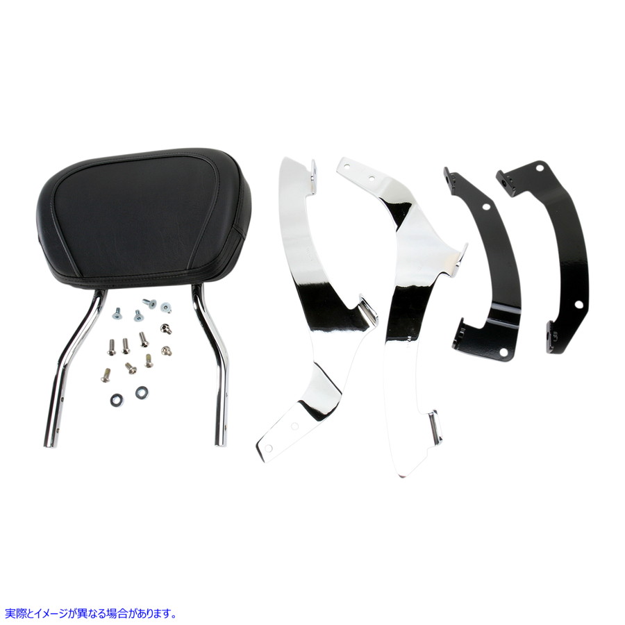 取寄せ ラウンドシシーバーキット コブラ Sissy Bar - Tall - Chrome - VT1300CS 02-7634 15010348