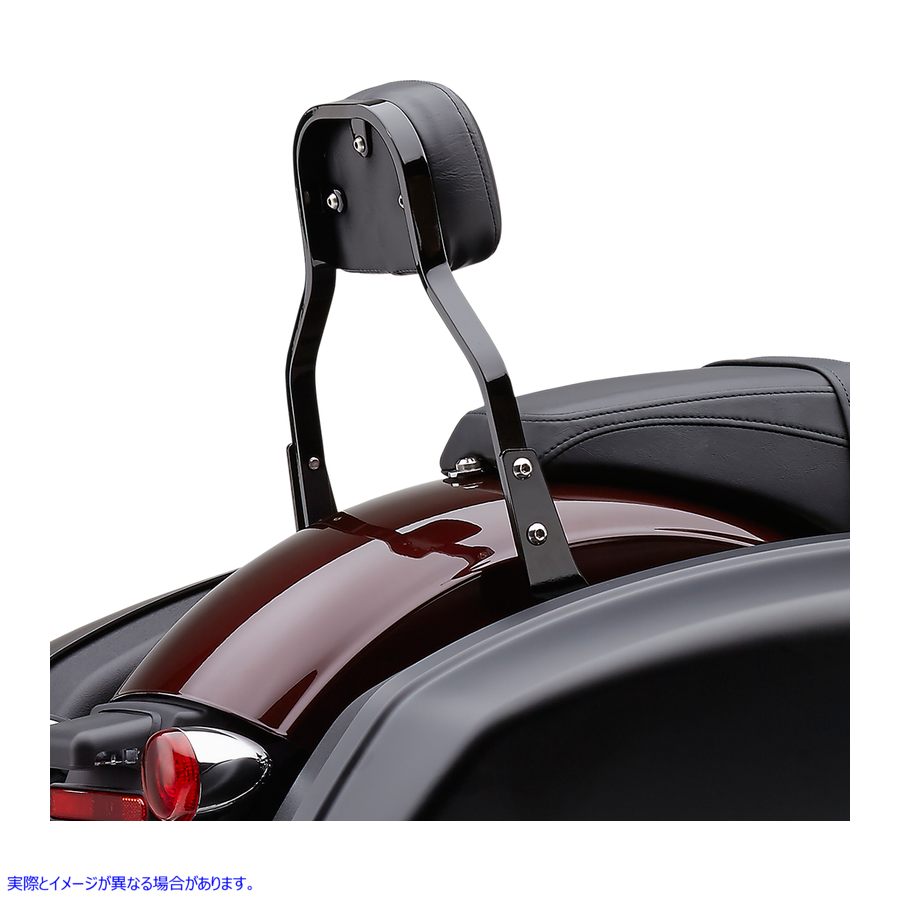 取寄せ 取り外し可能なバックレストキット コブラ Backrest Kit - 11 - Black - FLSB 602-2031B 15010620