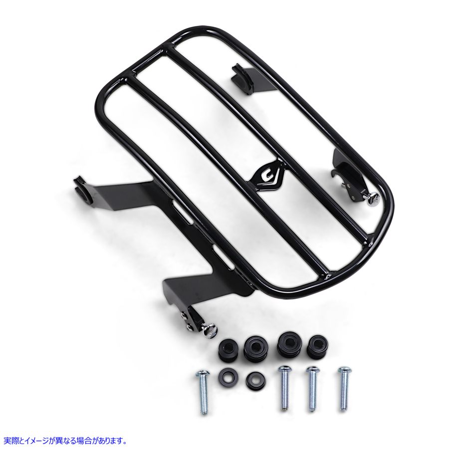 取寄せ 取り外し可能な荷物ラック - ブラック コブラ Detachable Luggage Rack - Black 602-2511B 15100471