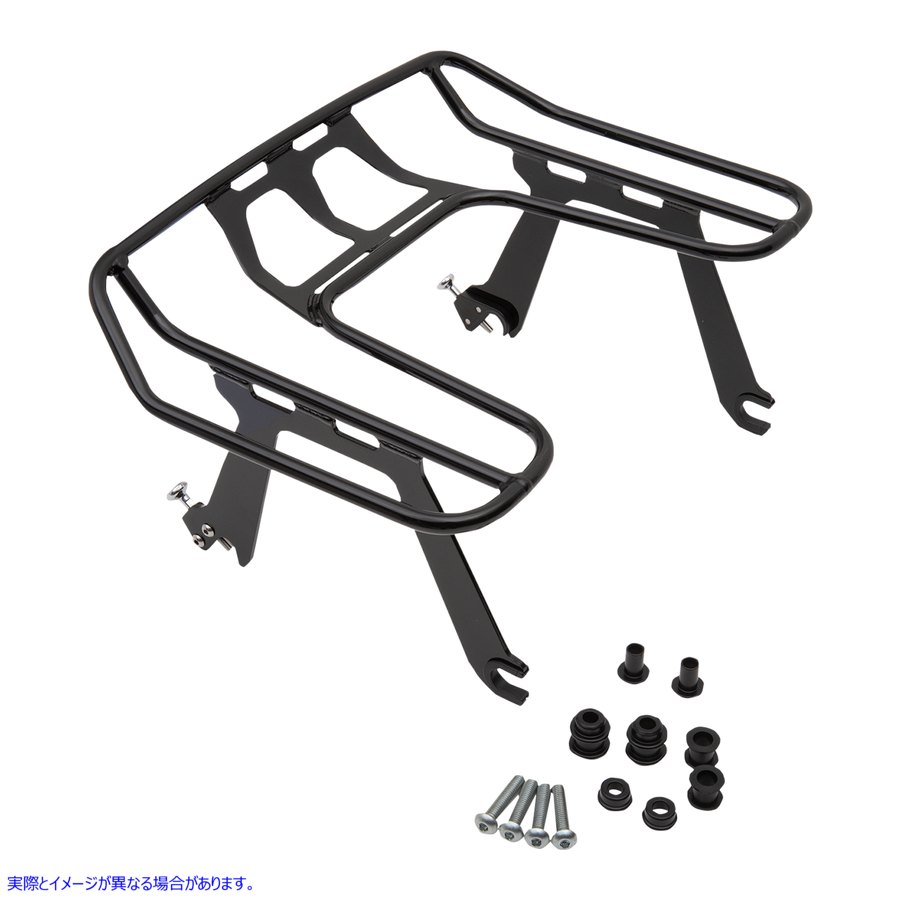 取寄せ BigAssR取り外し可能なラップラック コブラ Detachable Wrap Around Rack - FLFB - Black 602-2612B 15100484