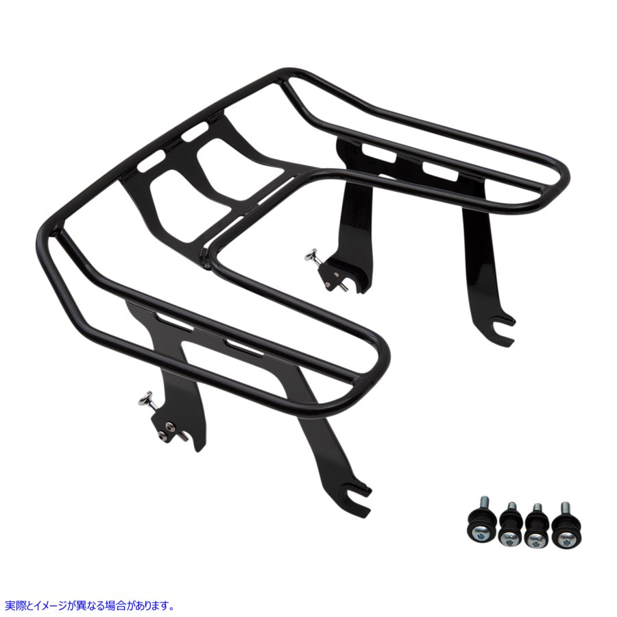 取寄せ BigAssR取り外し可能なラップラック コブラ Detachable Wrap Around Rack - FXLR - Black 602-2613B 15100486