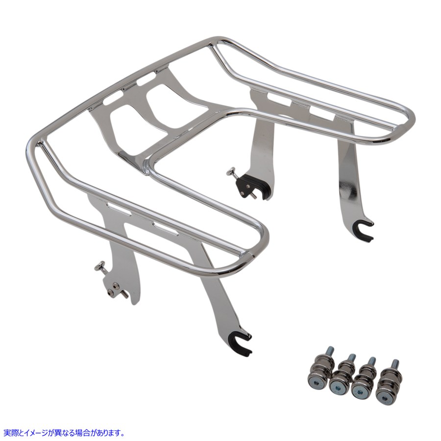 取寄せ BigAssR取り外し可能なラップラック コブラ Detachable Wrap Around Rack - FLSB - Chrome 602-2615 15100489