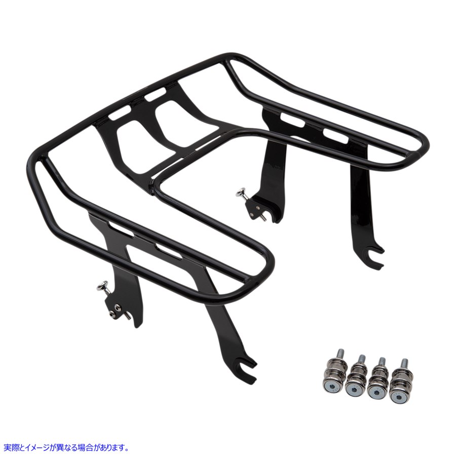 取寄せ BigAssR取り外し可能なラップラック コブラ Detachable Wrap Around Rack - FLSB - Black 602-2615B 15100490