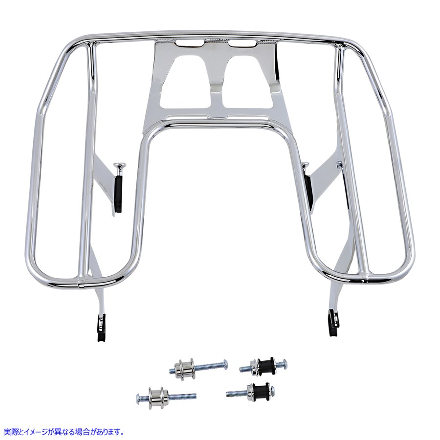 取寄せ 取り外し可能なラップアラウンドラック - クローム コブラ Detachable Wrap Around Rack - Chrome 602-2620 15100660