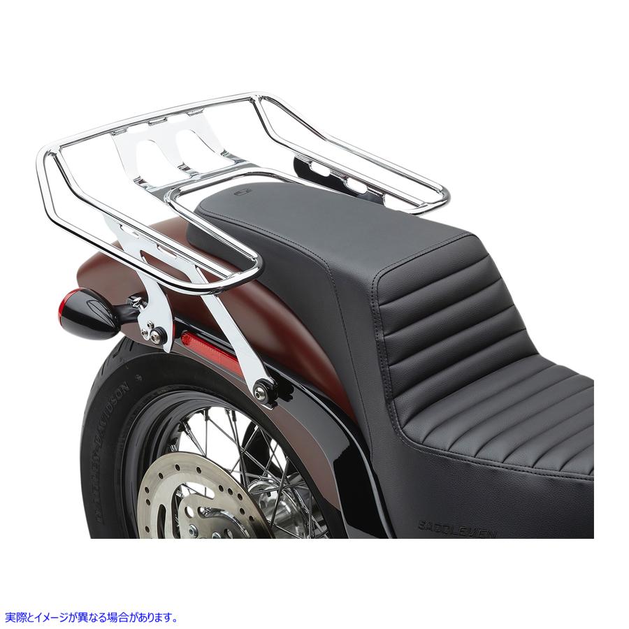 取寄せ 取り外し可能なラップアラウンドラック - クローム コブラ Detachable Wrap Around Rack - Chrome 602-2611 15100670