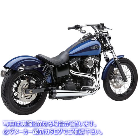 取寄せ El Diablo 2：1エキゾーストシステム コブラ El Diablo Exhaust - Chrome - 4 - '06-'11 Dyna 6476 18002164