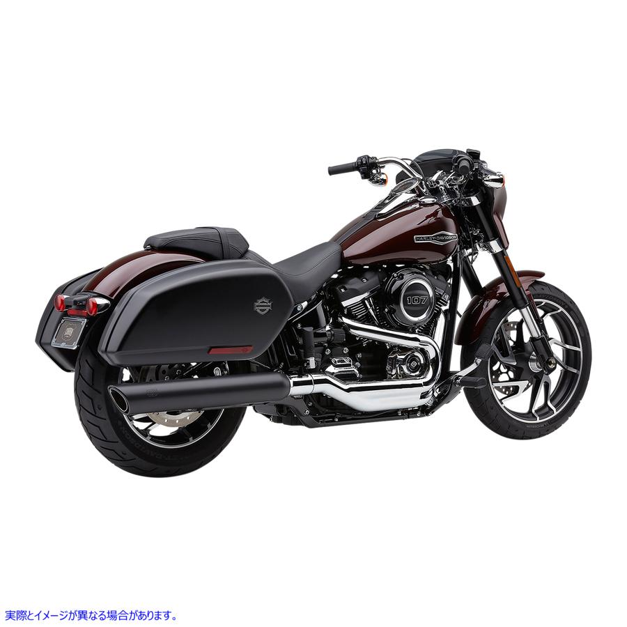 取寄せ FLSB用 909ツインマフラー ブラック コブラ 909 Twin Muffler for FLSB - Black 6520B 18011301