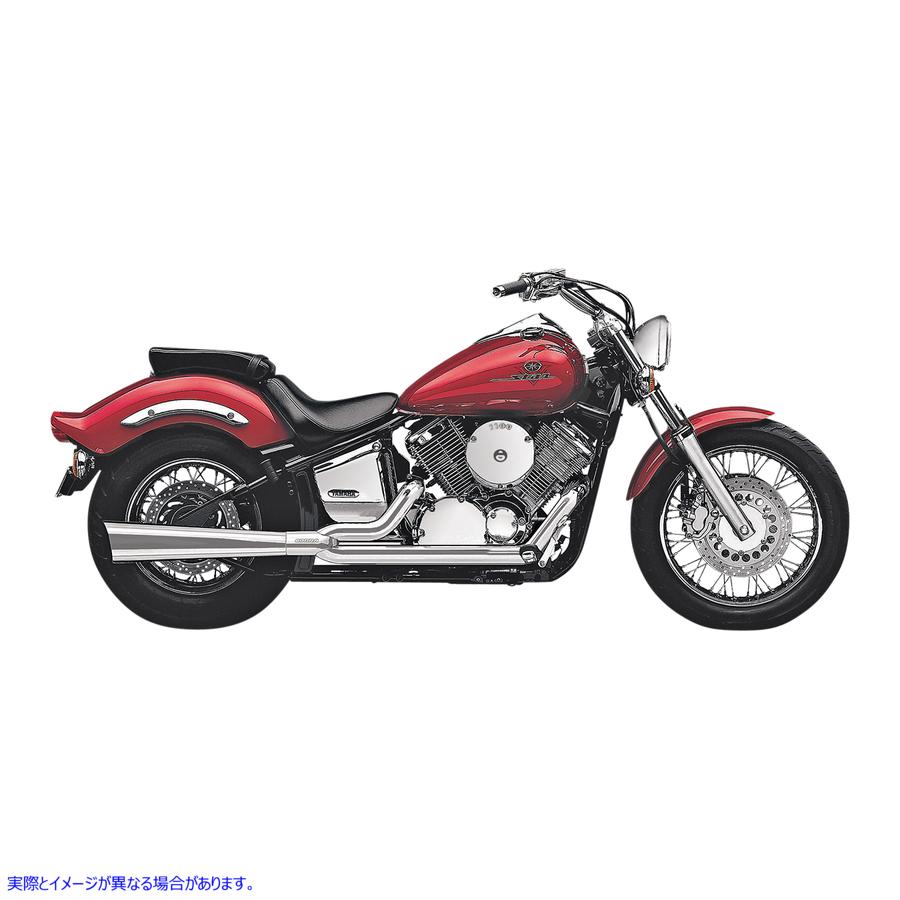 取寄せ Power Pro 2：1エキゾーストシステム コブラ Power Pro Exhaust - V-Star 1100 2417 18100066