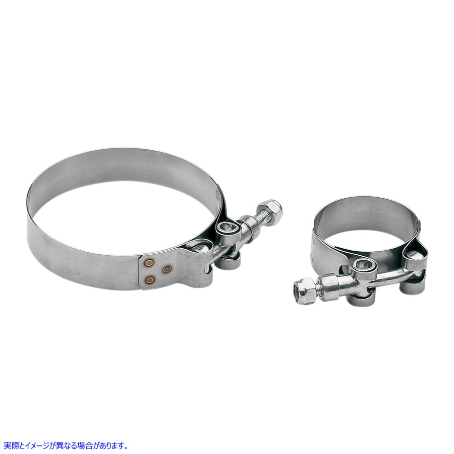 取寄せ Tボルトエキゾーストクランプ コブラ T-Bolt Exhaust Clamp - 1.25 - Stainless Steel 95-2944P 952944